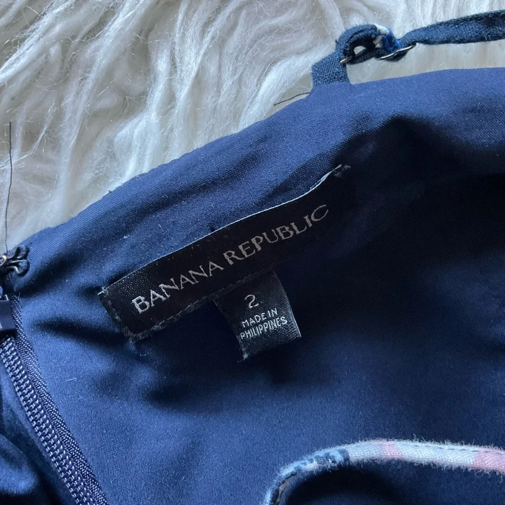 Banana‎ Republic Floral Linen Blend Jumpsuit